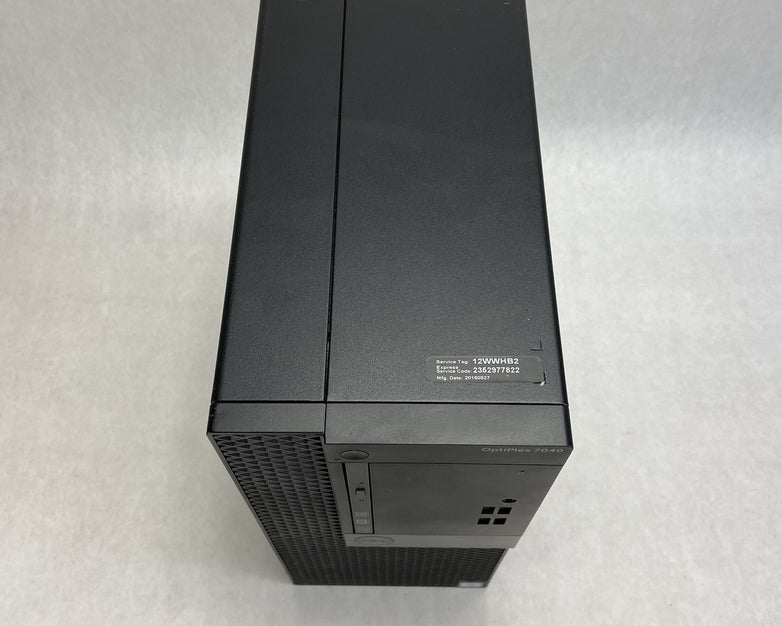 Dell Optiplex 7040 MT Intel Core i7-6700 3.4GHz 8GB RAM No HDD No OS