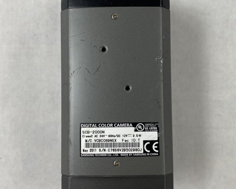 Samsung SCB-2000N Super High Resolution Digital Color Camera 600 TVL Tested