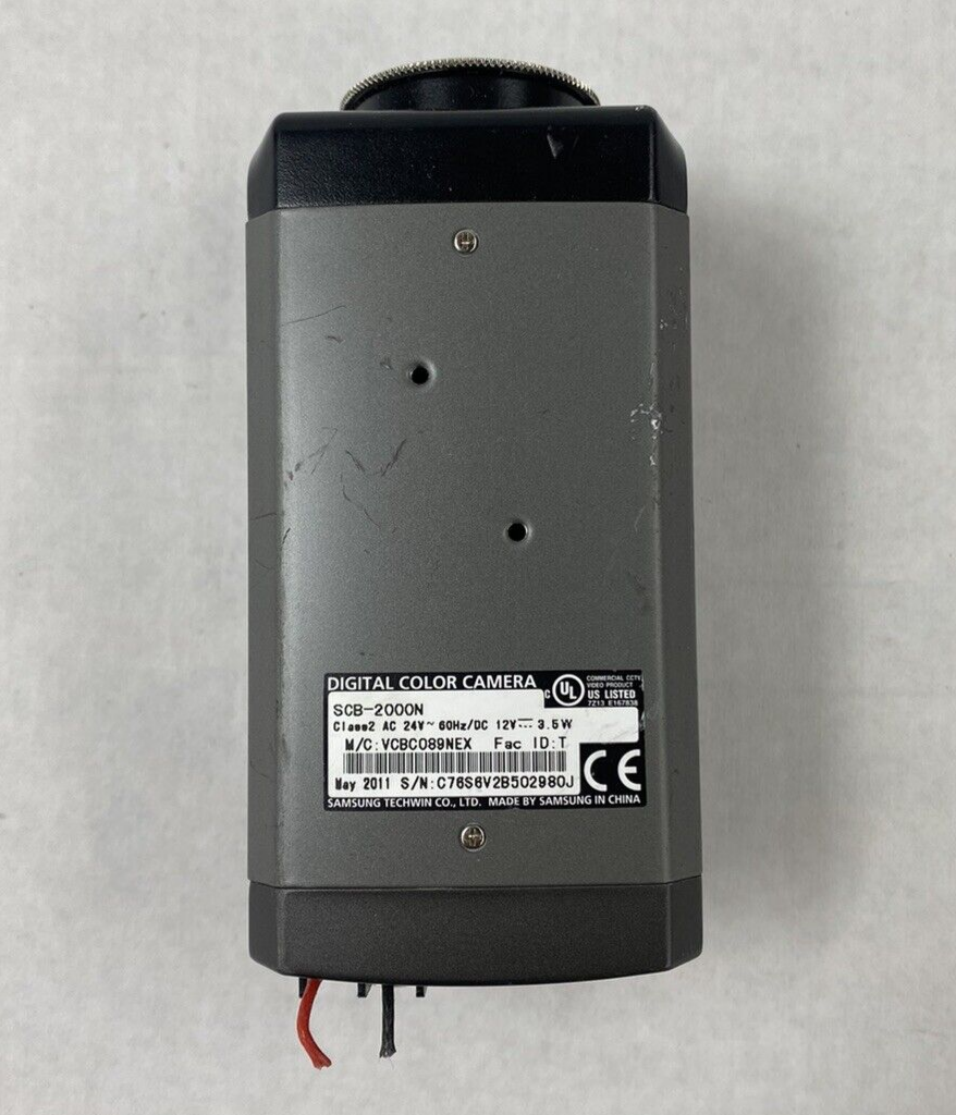 Samsung SCB-2000N Super High Resolution Digital Color Camera 600 TVL Tested