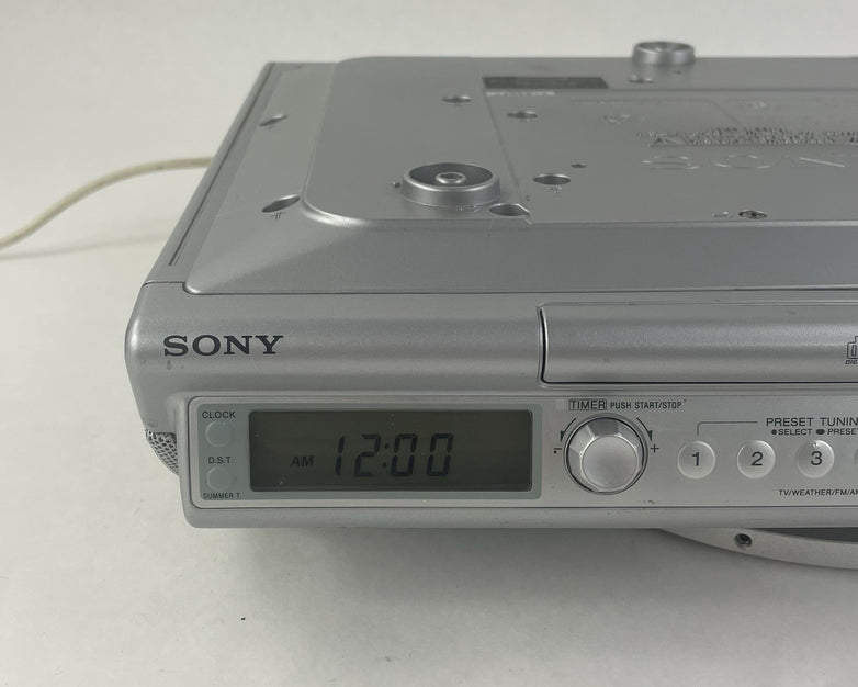 Sony ICF CD543RM Kitchen Cabinet Radio CD No Remote No Hardware Tested