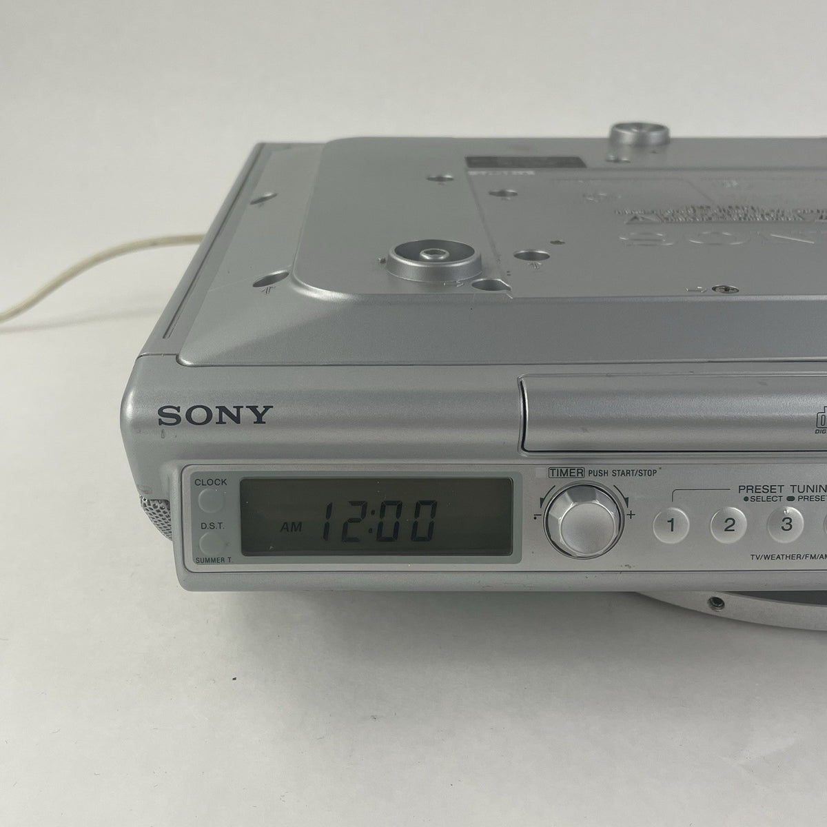 Sony ICF CD543RM Kitchen Cabinet Radio CD No Remote No Hardware Tested5
