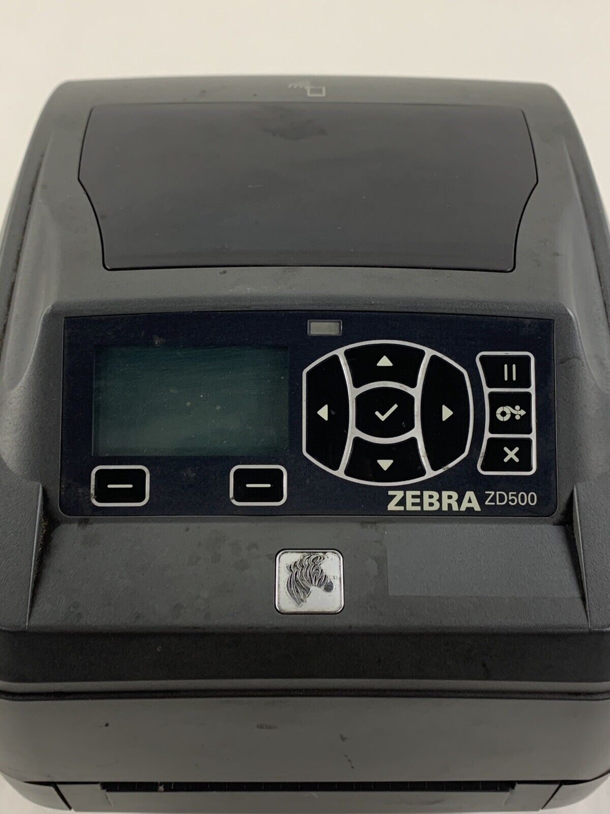 Zebra ZD500 Thermal Label Printer Bad Screen Tested Prints Parts and Repair