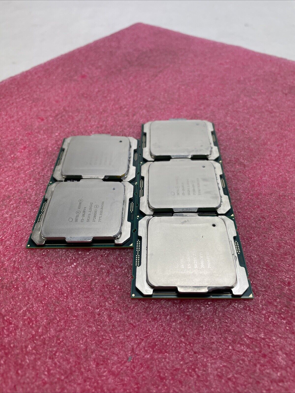 Lot of 5 Intel Xeon E5-2620V4 2.1GHz SR2R6 Processor