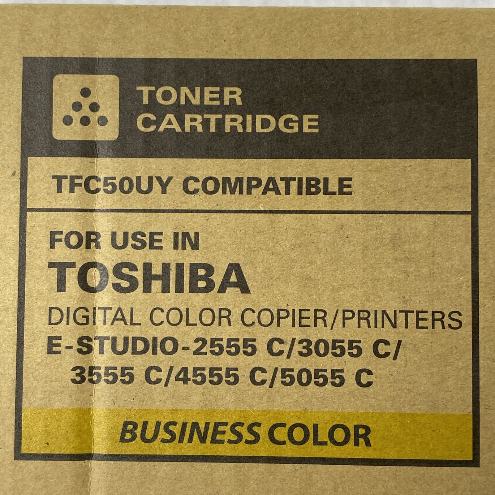 Katun TFC50UY Compatible Yellow Toner Cartridge For Toshiba E-Studio Printers