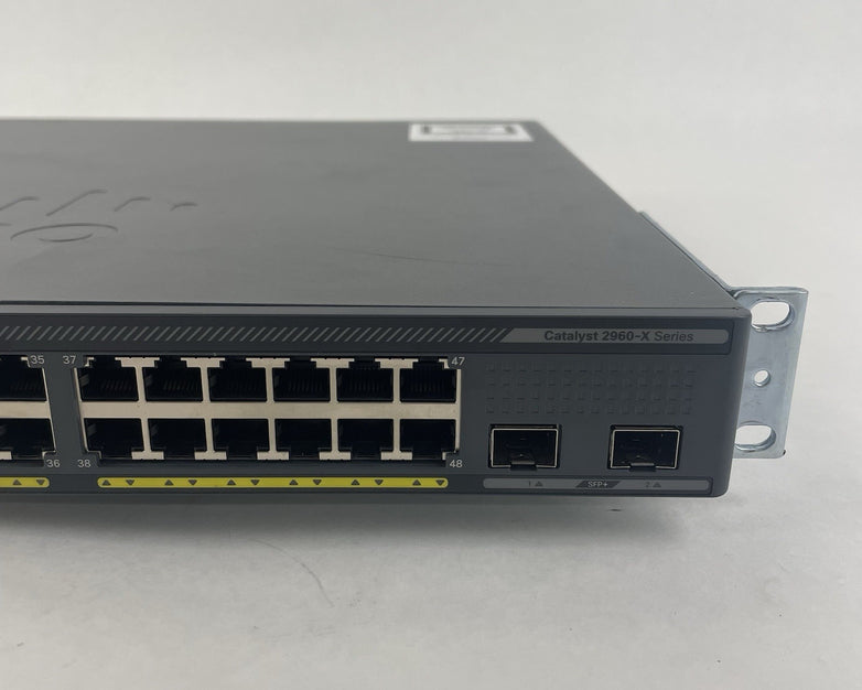 Cisco Catalyst WS-C2960X-48FPD-L V05 48-Port Gigabit Managed PoE+ - Tested