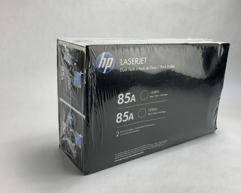 HP Laserjet 85A CE285A Black Toner Cartridges for Laserjet Pro P1102 - Two Pack