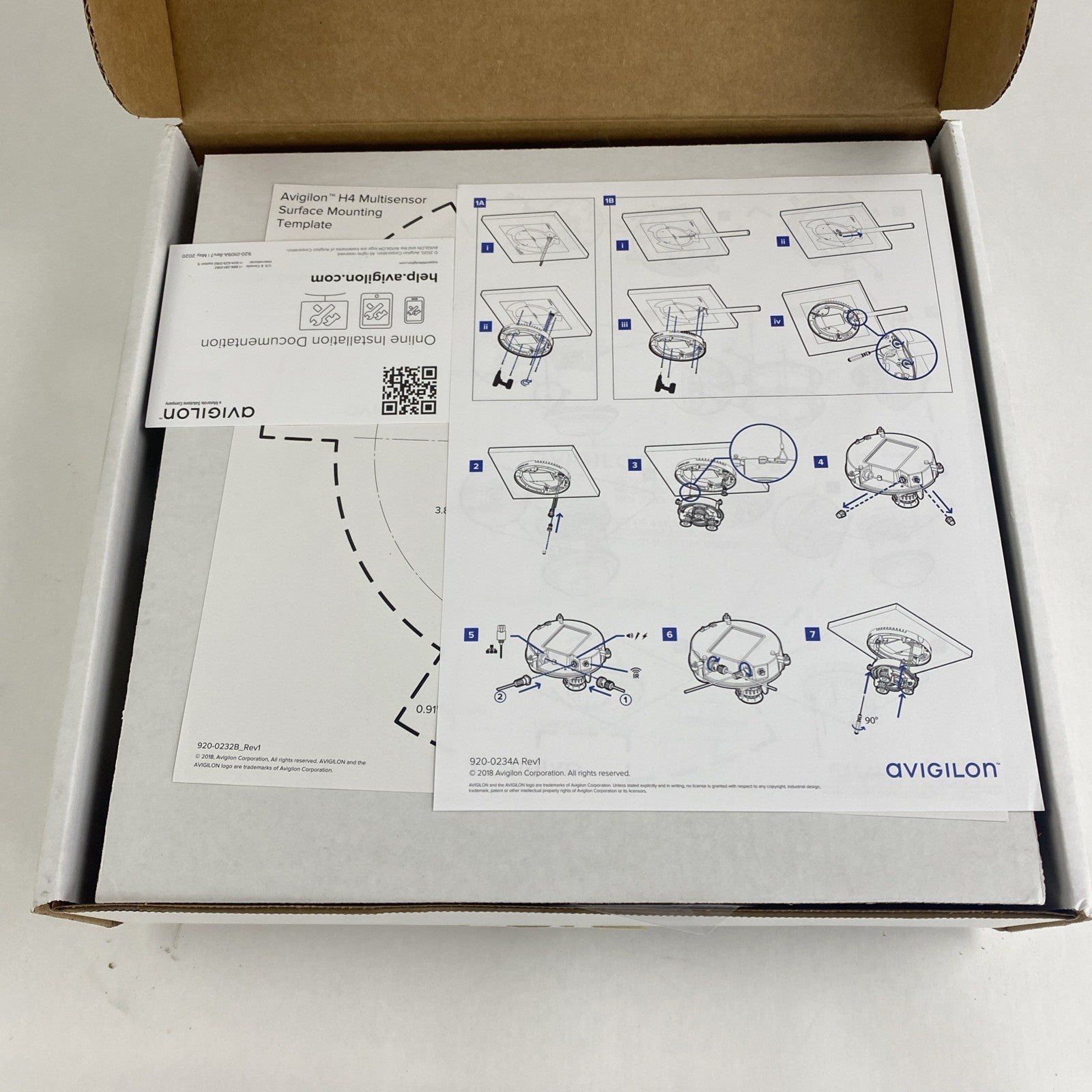 Avigilon H4AMH-AD-DOME1 Surface Mounting Bracket4
