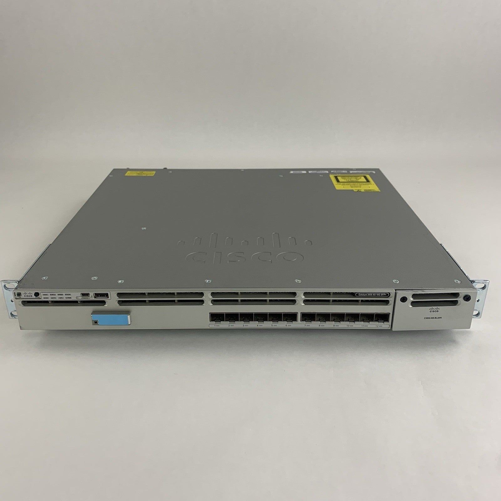 Cisco WS-C3850-12XS-S 12-Port SFP+ 10Gb 3850 Switch-No Power Cord1