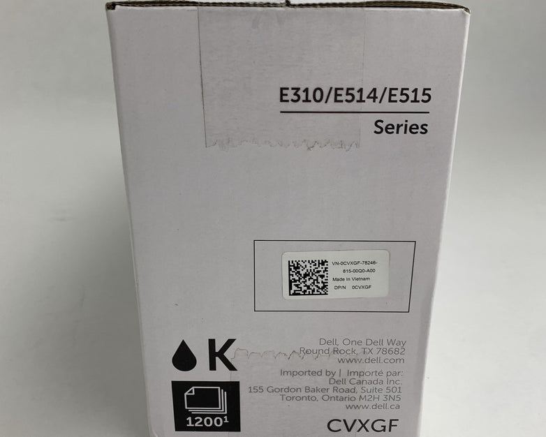 Dell CVXGF Black Toner E310 E514 E515 Printer 2RMPM Genuine OEM New Box Sealed