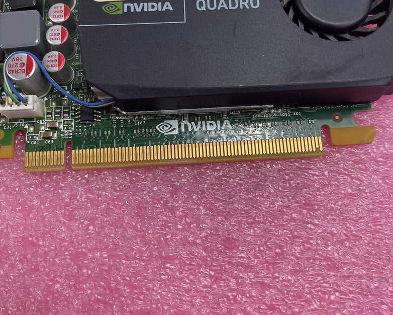 Nvidia Quadro 600 1GB GDDR3 DisplayPort DVI PCIe x16 Graphics Video Card 03T8009