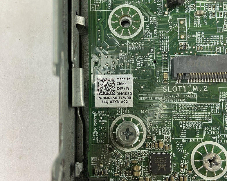 Dell Optiplex 3040 MFF Intel Core i3-6100T 3.2GHz 8GB RAM No AC/HDD/OS
