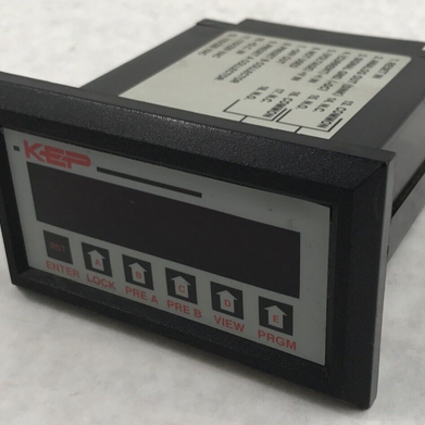 KEP INT69TAS2A Intellect-69 Ratemeter Totalizer 100 VAC 12-24VDC Square Law