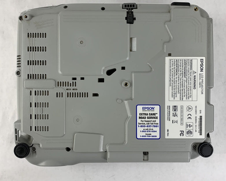 Epson PowerLite 98H H687A LCD Lamp Projector 3463 Lamp Hours - No Remote