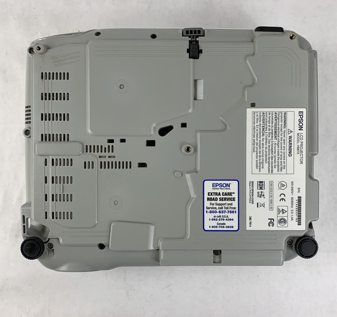 Epson PowerLite 98H H687A LCD Lamp Projector 3463 Lamp Hours - No Remote7