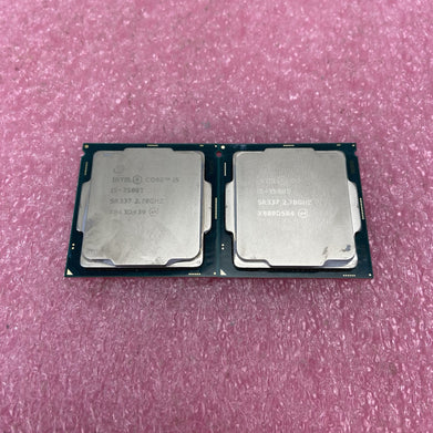 Intel Core i5-7500T SR337 2.7GHz Dekstop CPU lot of 2