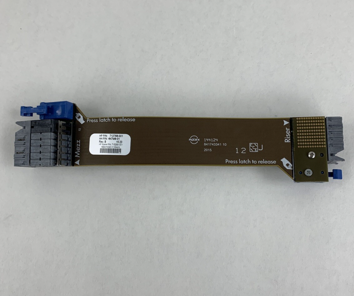 HP 712768-001 Graphics Expansion cable WS460c G9 Graphics Blade
