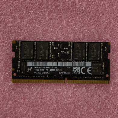 Micron MTA16ATF2G64HZ-2G3B2 16 GB SODIMM PC4-2400 DDR4 Laptop SDRAM