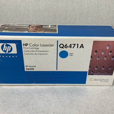 HP Color LaserJet Q6471A Cyan Toner