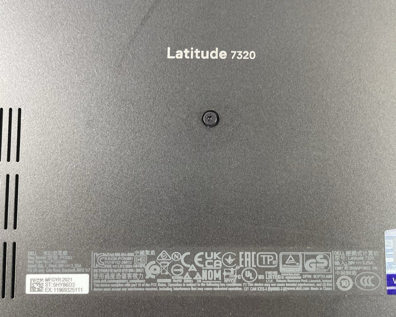 Dell Latitude 7320 13.3" i5-1145G7 2.60 GHz 16 GB RAM No SSD/OS/AC