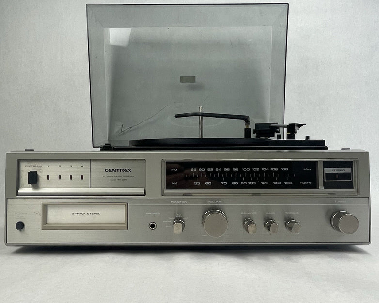 Pioneer Centrex TH-2211 8 Track Player Turntable AM FM Stereo System For Parts