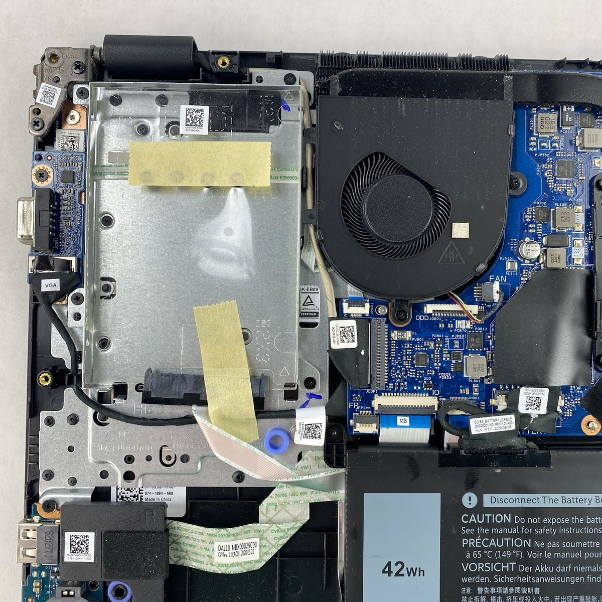 Dell Vostro 3490 14" i5-10210U 3.90GHz 16GB RAM No SSD/OS/AC - READ19