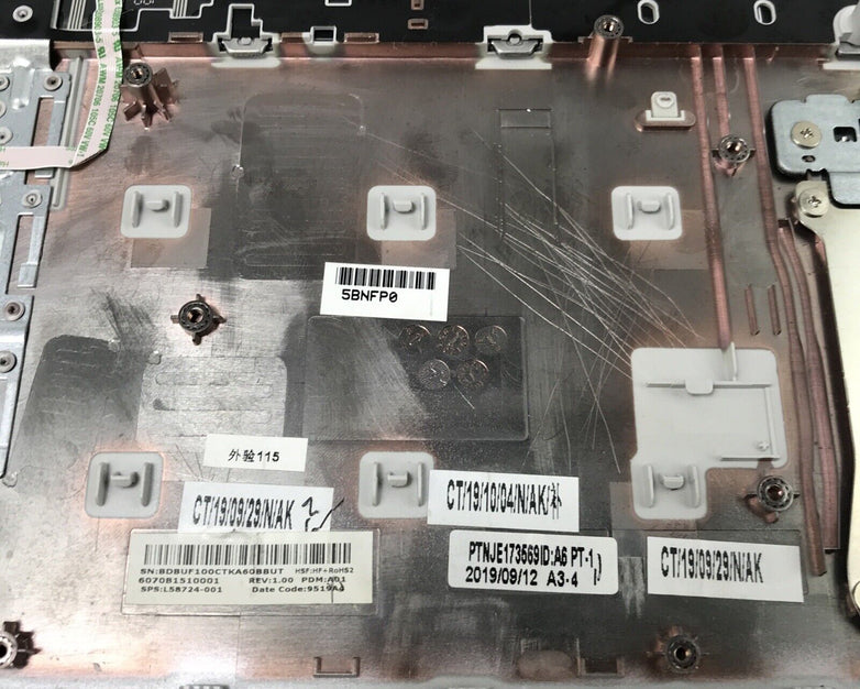 HP Probook 6565B Silver Keyboard Assembly