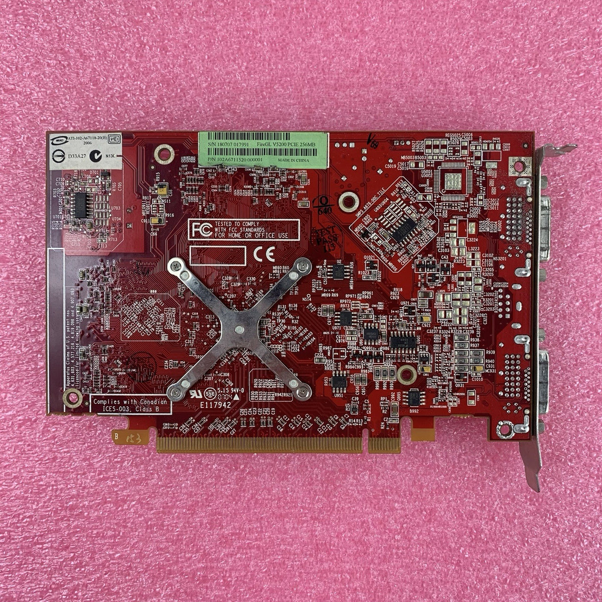 ATI FireGL V5200 256MB Video Graphics Card6