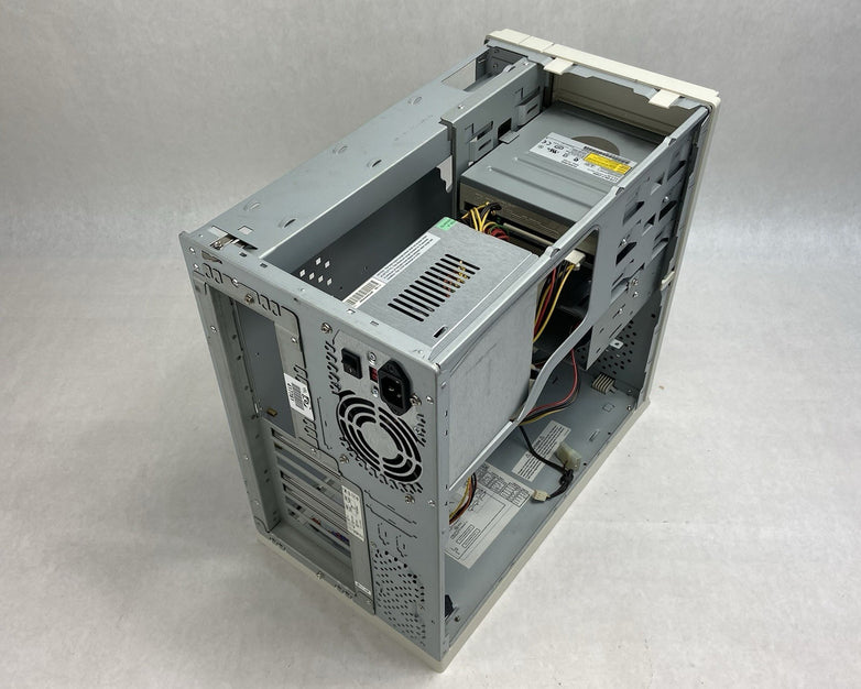 Vintage Inter-Tel Beige Mid Tower Computer Case AGI HP-P3507F5W 350W PSU