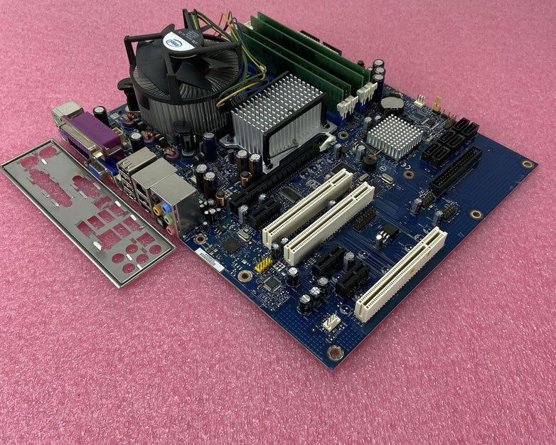 Intel DG965WH Motherboard Intel Core 2 Duo e6600 2.4GHz 2.25GB RAM w/Shield