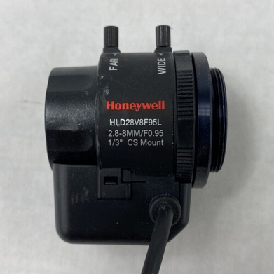 Lot of 2 Honeywell HLD28V8F95L 2.8-8mm/F0.95 1/3" CS Mount CCTV Camera Lens