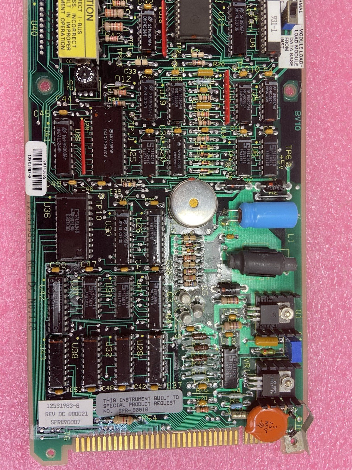 TAYLOR MOD SYSTEMS  125S1983-8  Rev DC  Circuit Board