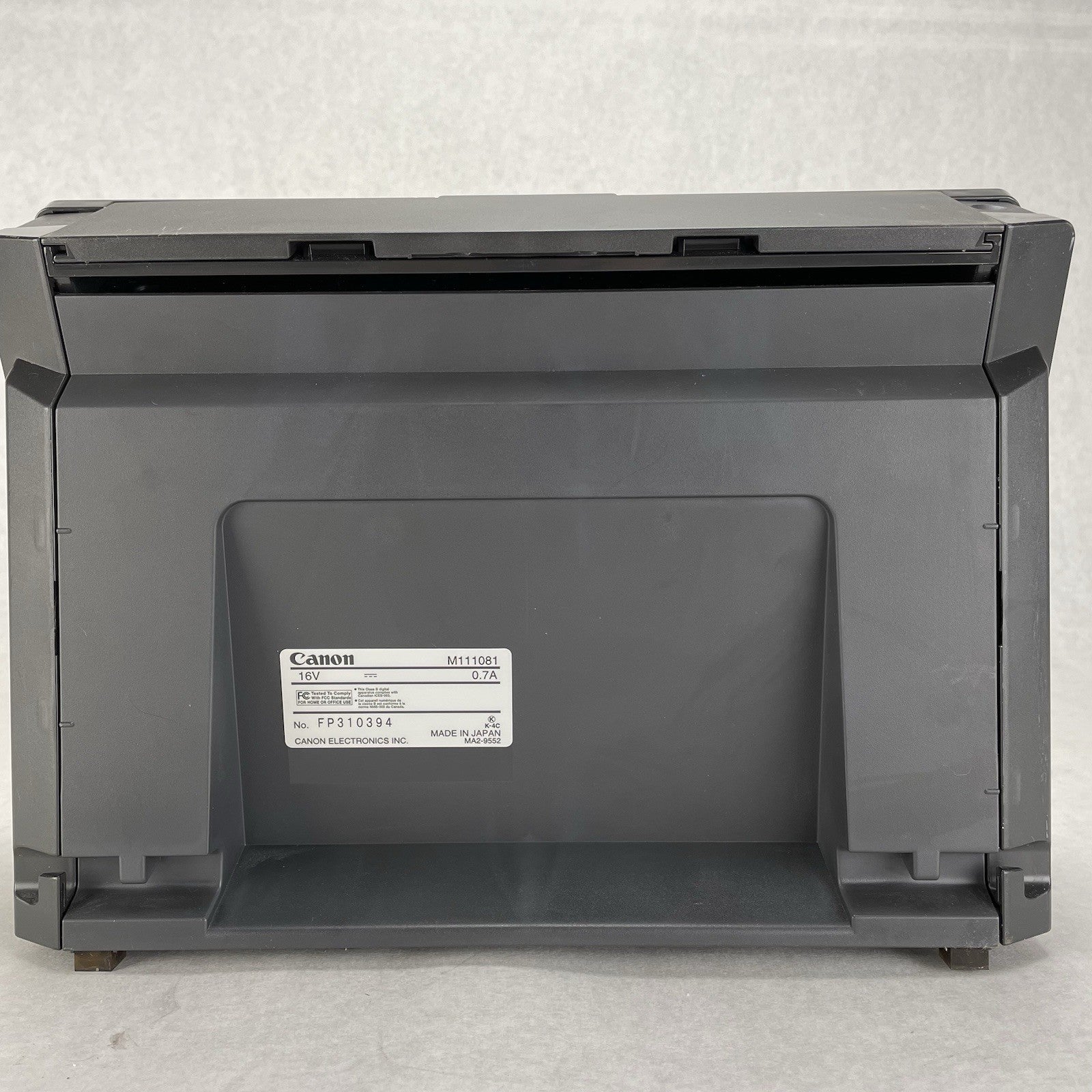 Canon ImageFormula DR-C125 Color Duplex Scanner M111081 w/ AC Adapter Untested