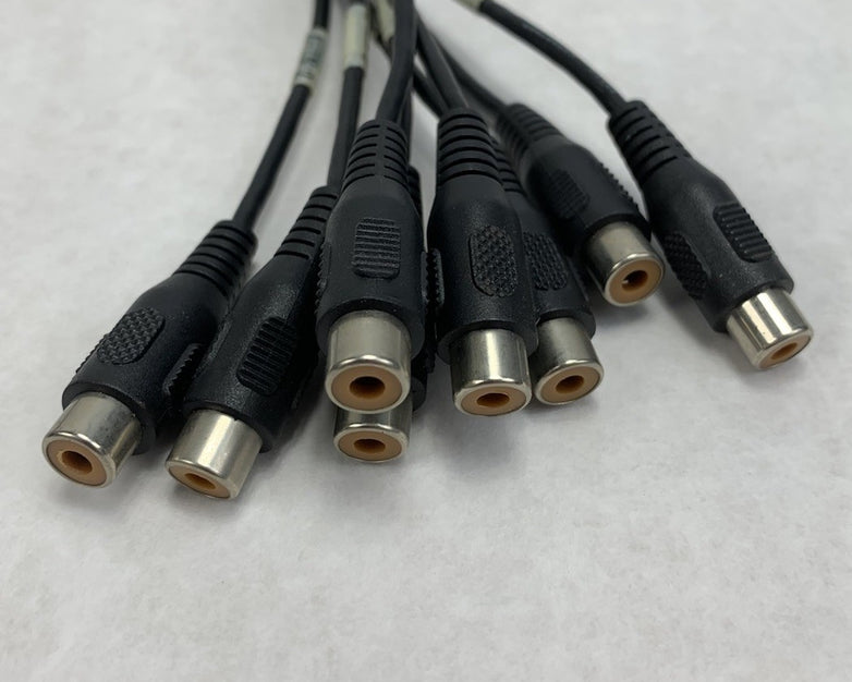 NVT Smatrix 15-Pin DB15 Male to 8-Channel S-Video Audio Connector Cable