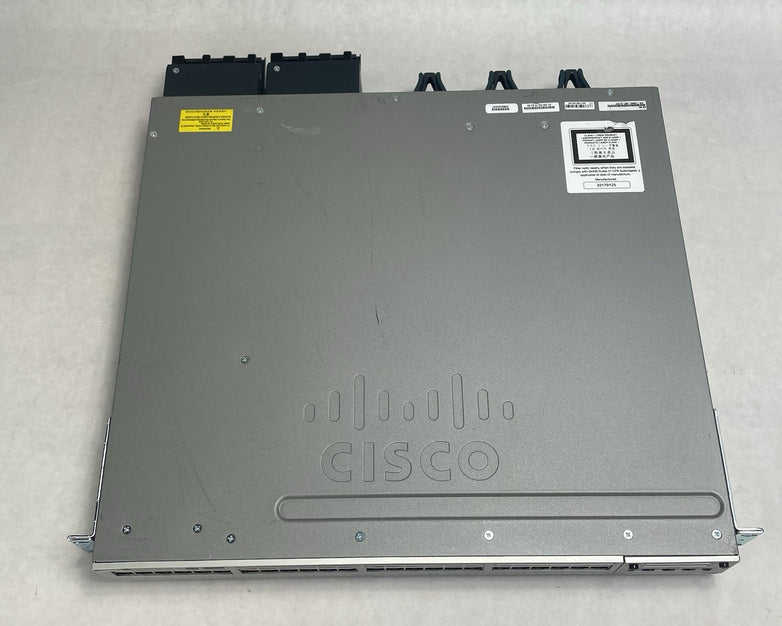 Cisco WS-C3850-48P-S 48 V07 Port Switch 1x 1100W PSU 2x 10Gig Tested & Reset