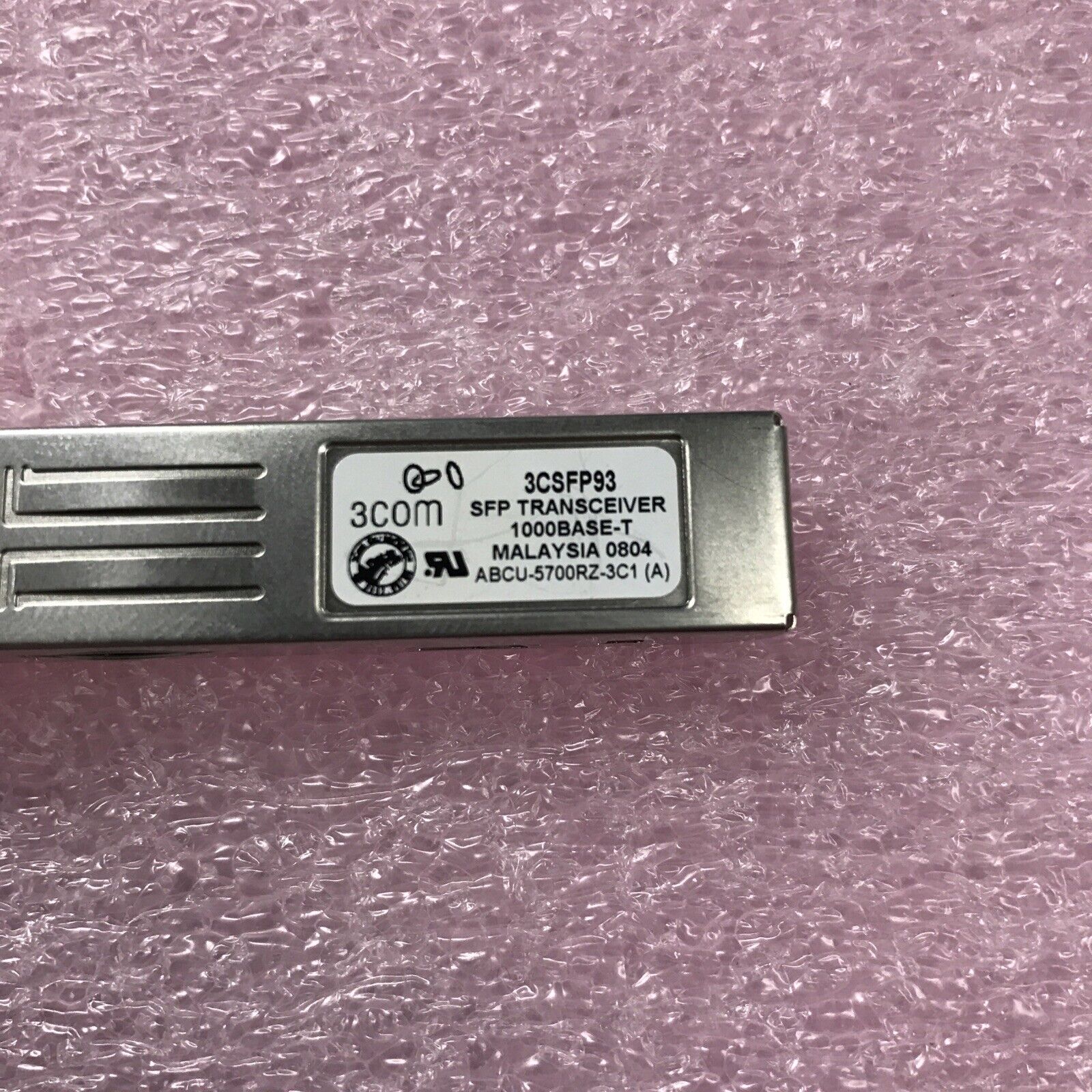 3Com 3CSFP93 1000BASE-SX SFP 850nm Transceiver