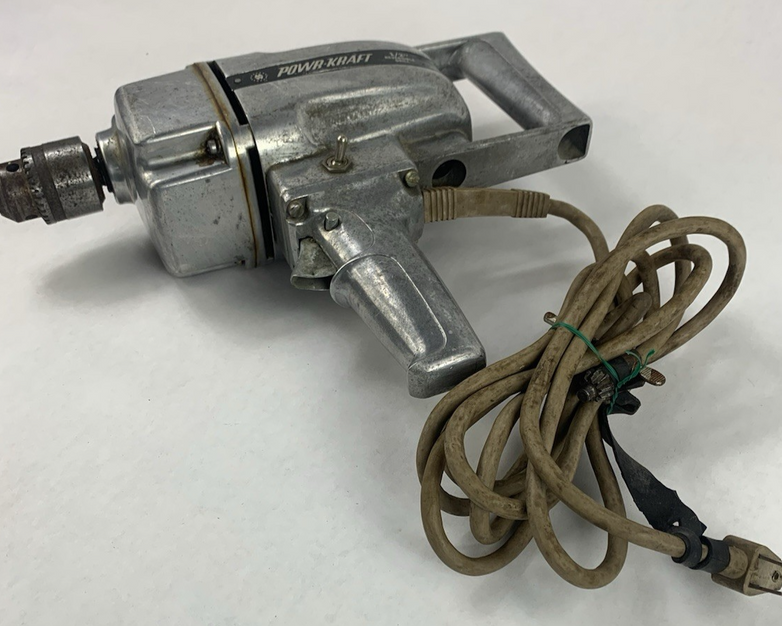 Powr-Kraft TPC-9275A Vintage 1/2" Electric Drill