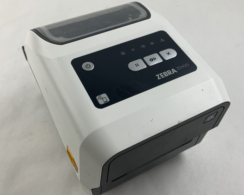Zebra ZD420 Label Printer 203 DPi USB Network Tested and Prints Missing Spring