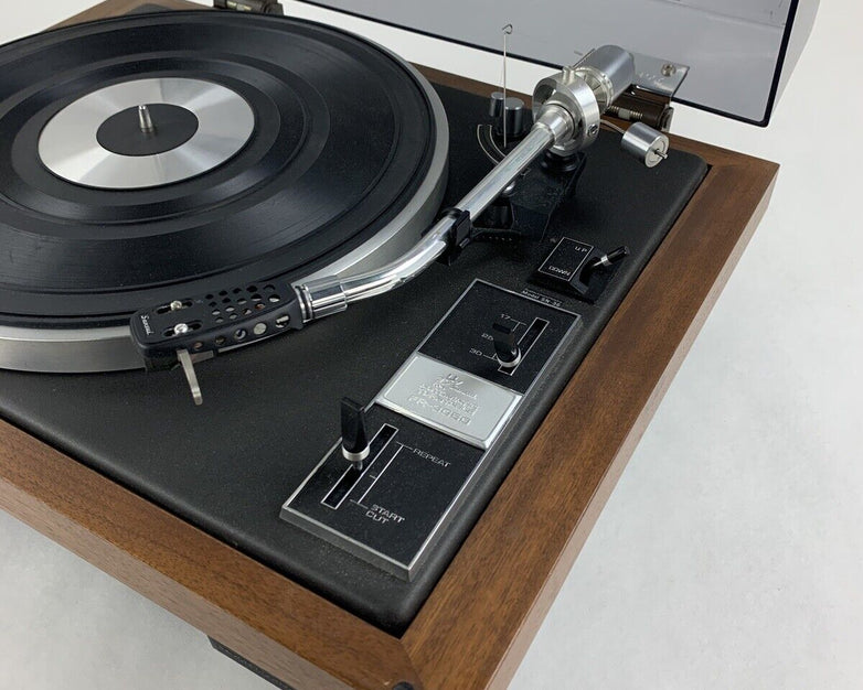 Sansui FR-3060 Automatic Turntable Tested Tone Lift Sticks Parts and Repair