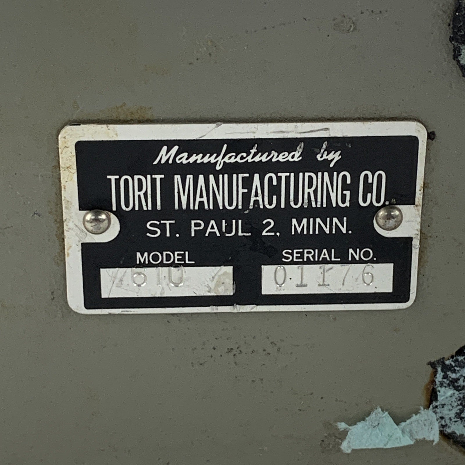 Torit Model 610 Amalgamator Power Tested