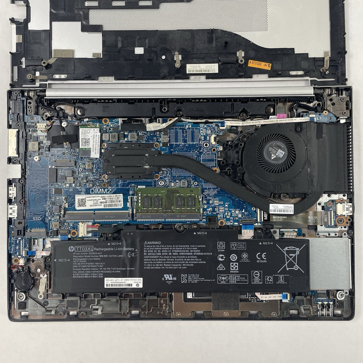 HP EliteBook 850 G6 15.6" i7-8665U 1.90 GHz 16 GB RAM No SSD/OS/AC - Corner19
