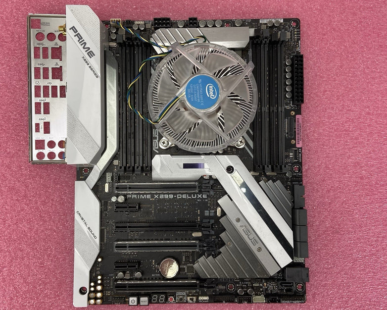 ASUS Prime X299-Deluxe Motherboard No CPU No RAM Power Tested