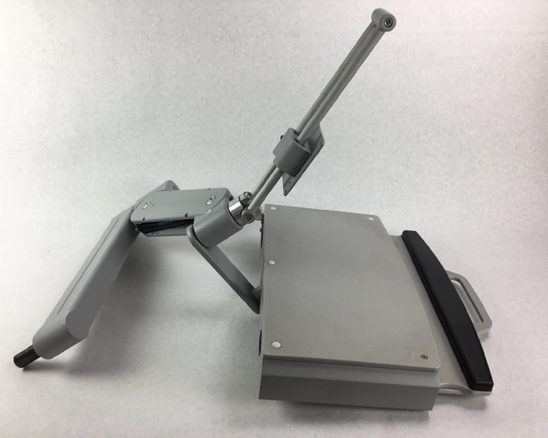 Wall Mount Medical Monitor + Keyboard Stand in the Style of Herman Miller - Read
