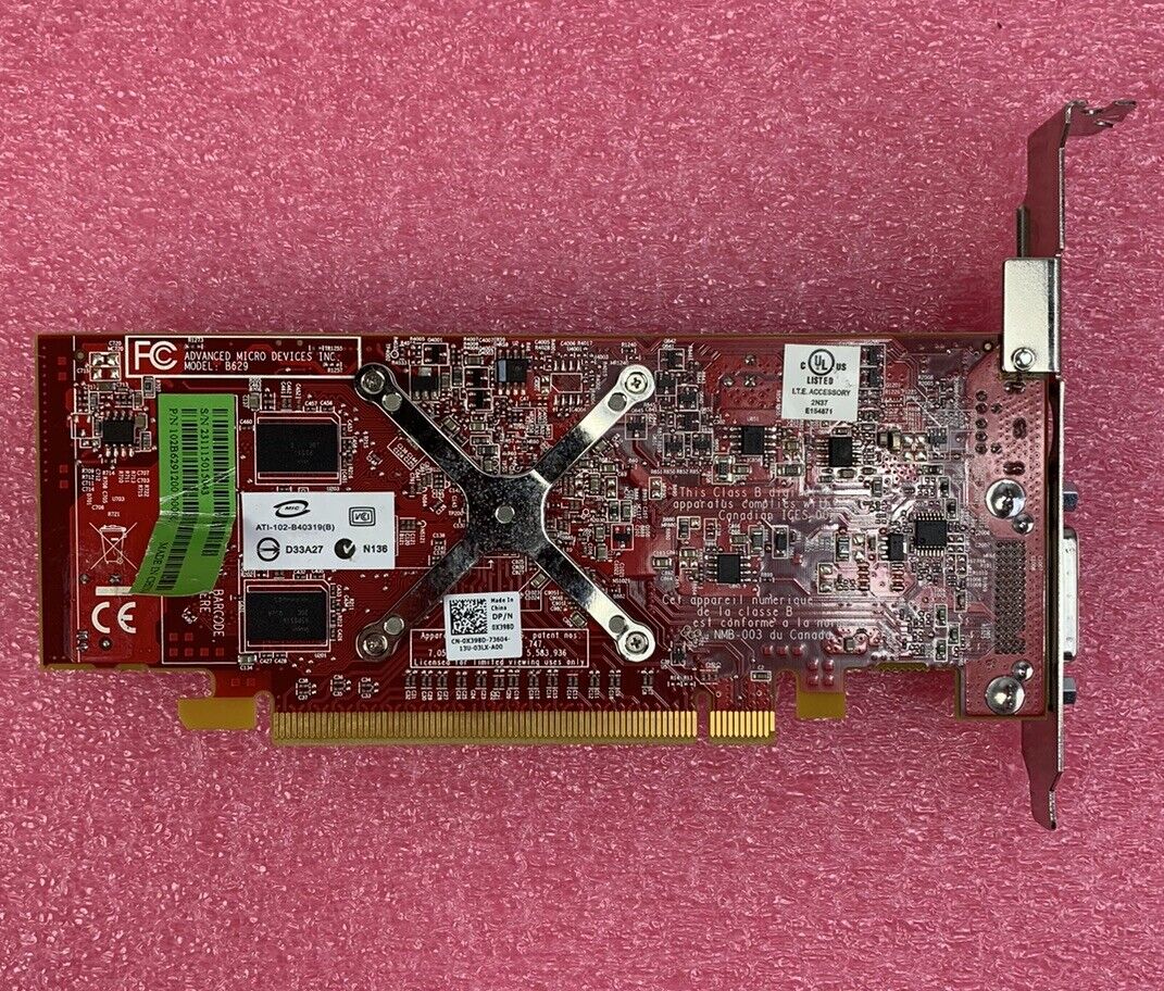 Advanced Micro Devices B629 Graphics Card 0X398D (Lot of 3)