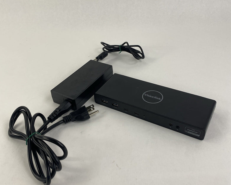 VisionTek VT4510 Dual Display Dock w/ AC Adapter PA Fore PS200D06500G1