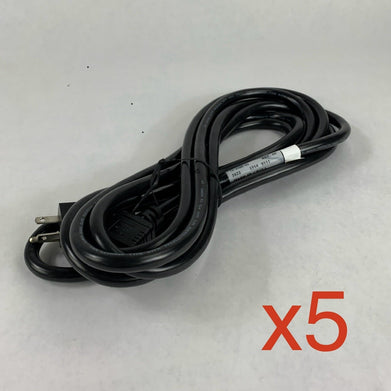 Cisco Volex 72 2105 01 12 FT Heavy Duty 16A 250V AC Power Cord Cable Lot of 5
