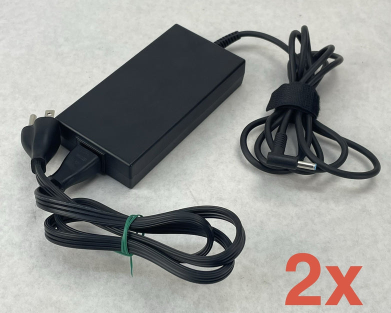 HP TPN-LA18 120W Blue Tip AC Adapter  Lot of 2
