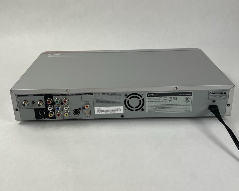 Lite-On LVW-5005A Dolby Digital Scan Progressive Compact DVD Recorder No Remote