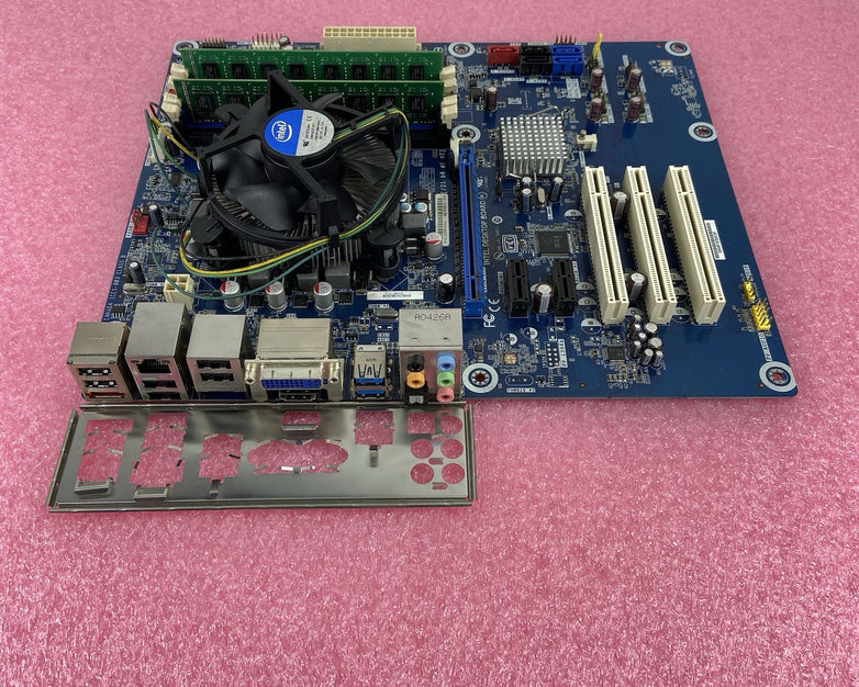 Intel DH67CL Motherboard Intel Core i7-3770 3.4GHz 10GB RAM w/Shield