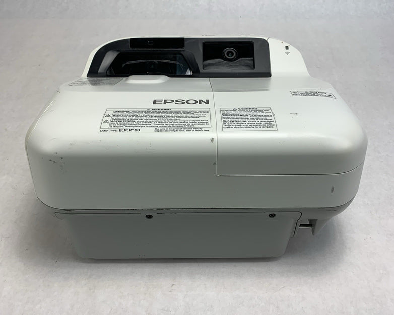 Epson H599A BrightLink 595Wi LCD Lamp Projector 2752 Lamp Hours - No Remote