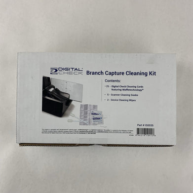 Digital Check Cleaning Kit IS0035 25x Waffletechnology Cards 5x Swabs 2x Wipes